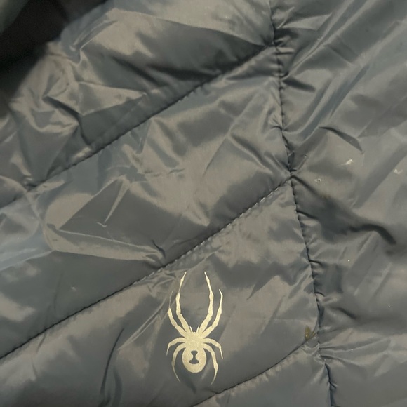 Spyder Boundless Faux Fur Long Puffer Coat Women’s Size Large - Picture 2 of 7